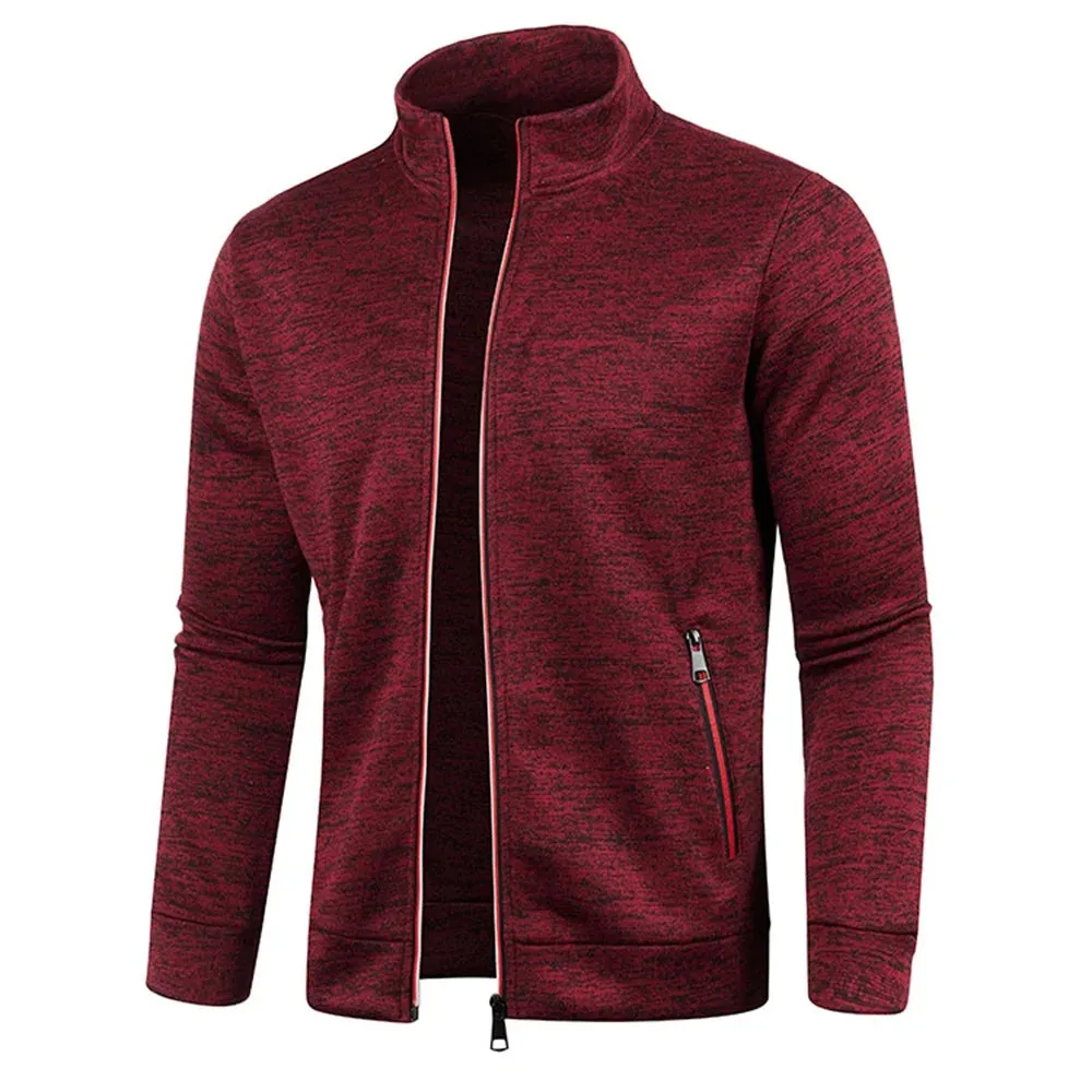 Abrigo Con Cremallera Para Hombre