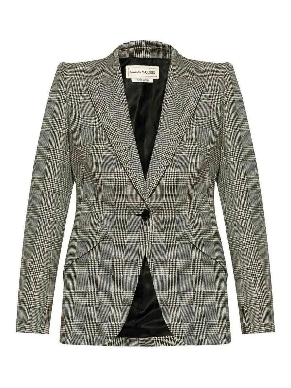 Alexander Mcqueen Blazer - Negro
