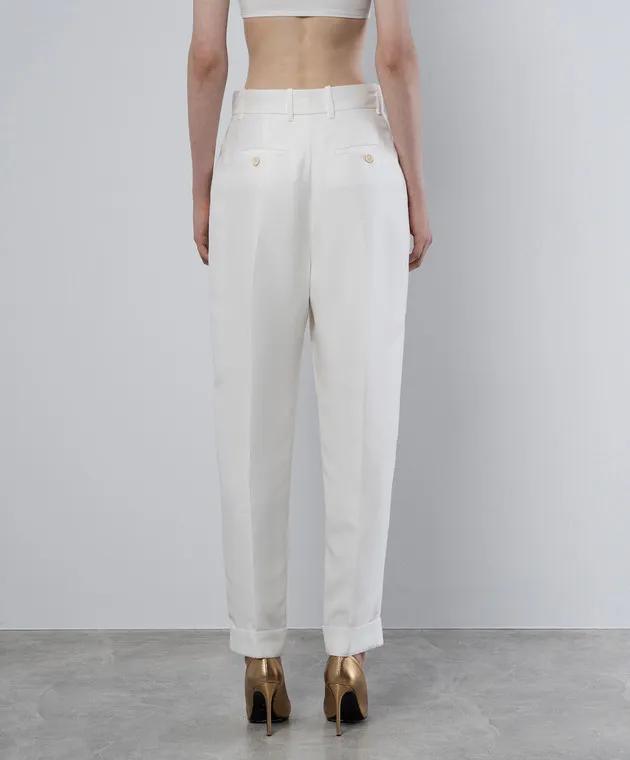 Alexander McQueen White pants