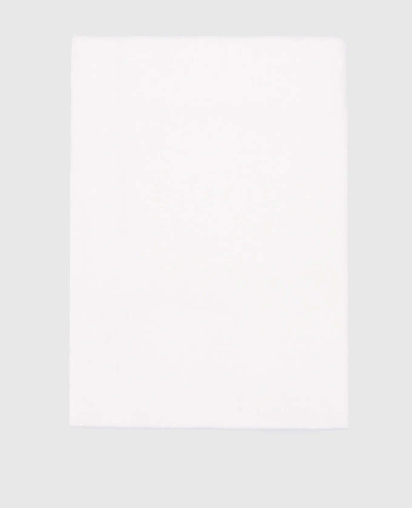 Allude White cashmere scarf