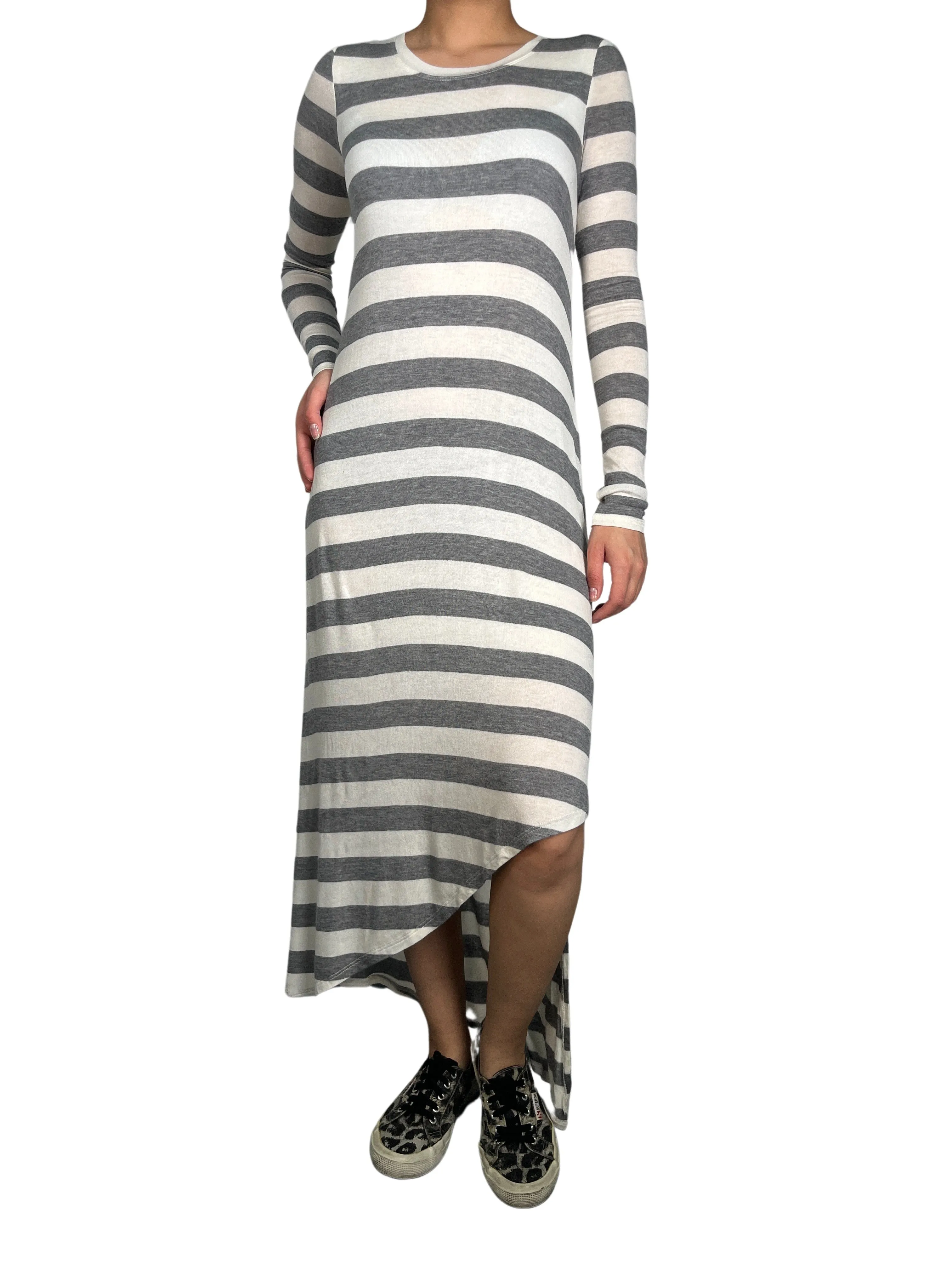 BCBG Vestido Rayas