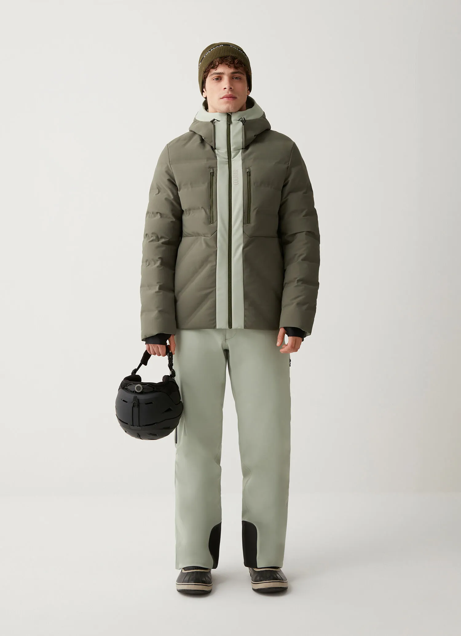 Chaqueta de esquí de plumas con 5 capas