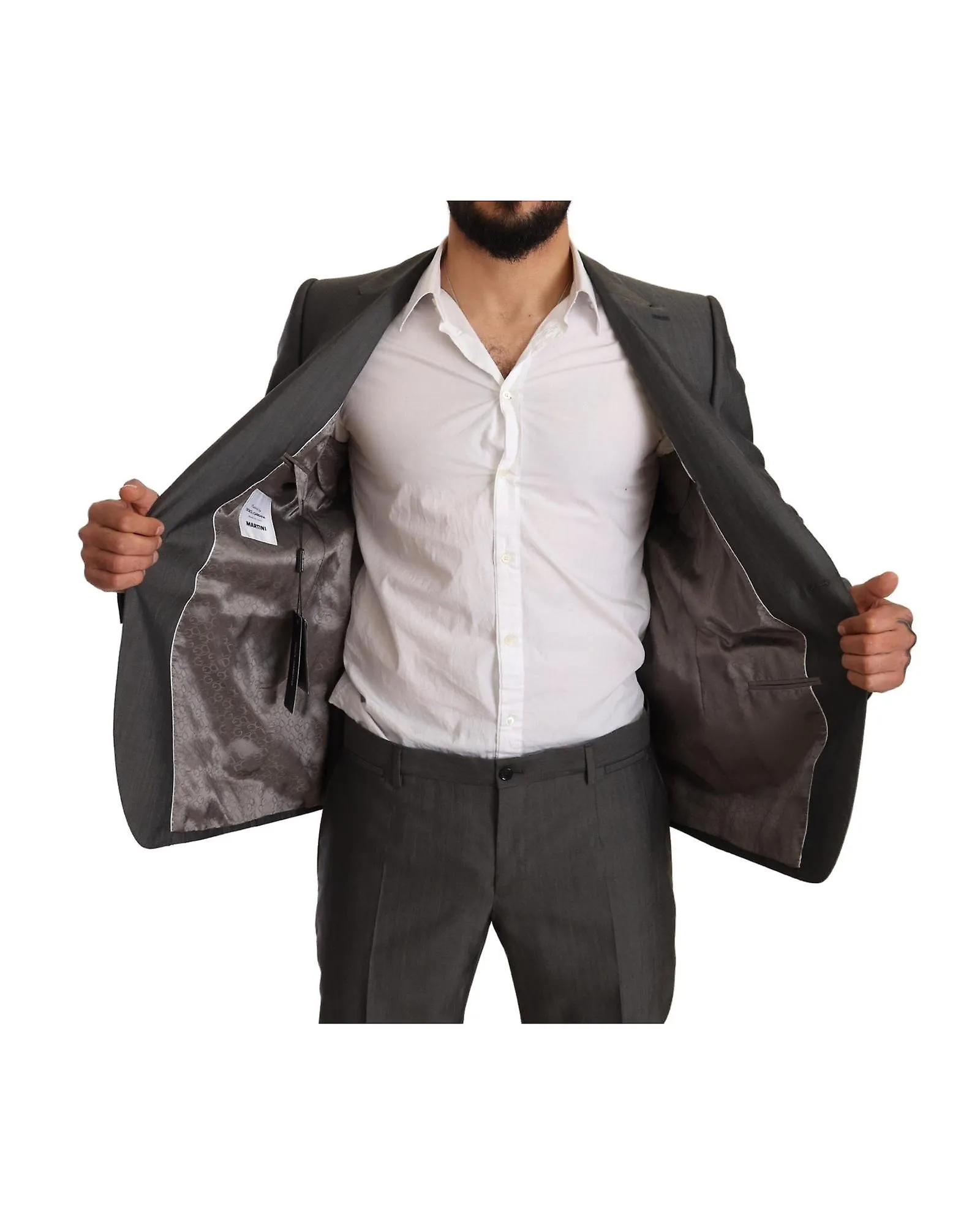 Dolce & Gabbana Gorgeous  Metallic Slim Fit Set Suit