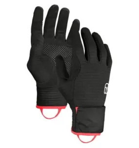 Guante de esquí de travesía Ortovox FLEECE GRID COVER GLOVE M (black raven)