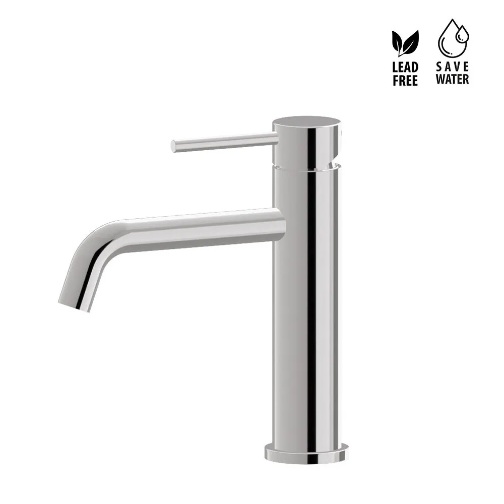 NEWFORM XT MEZCLADOR DE LAVABO SIN DESAGÜE CAÑO LARGO CROMO
