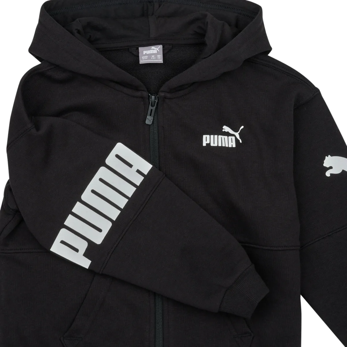 PUMA POWER HOODIE FULL ZIP