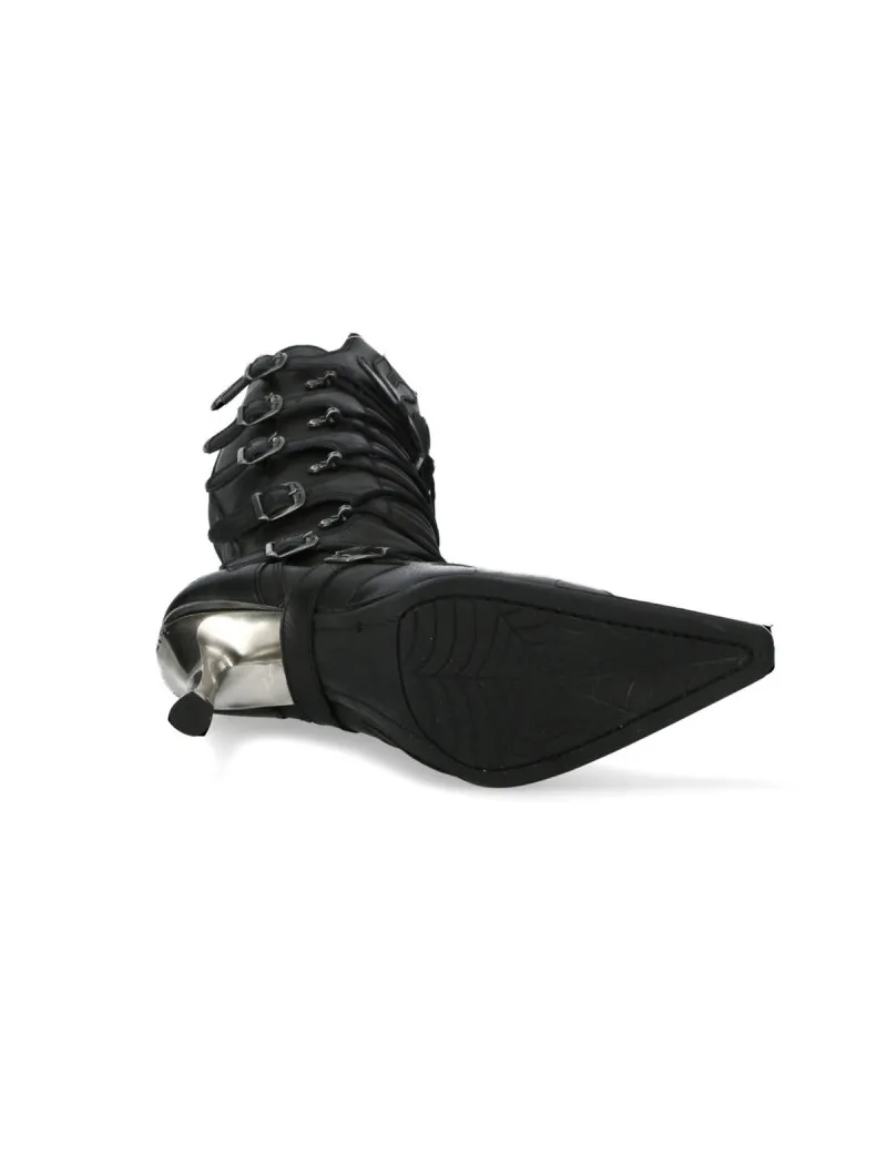Punk black goth malicia boots