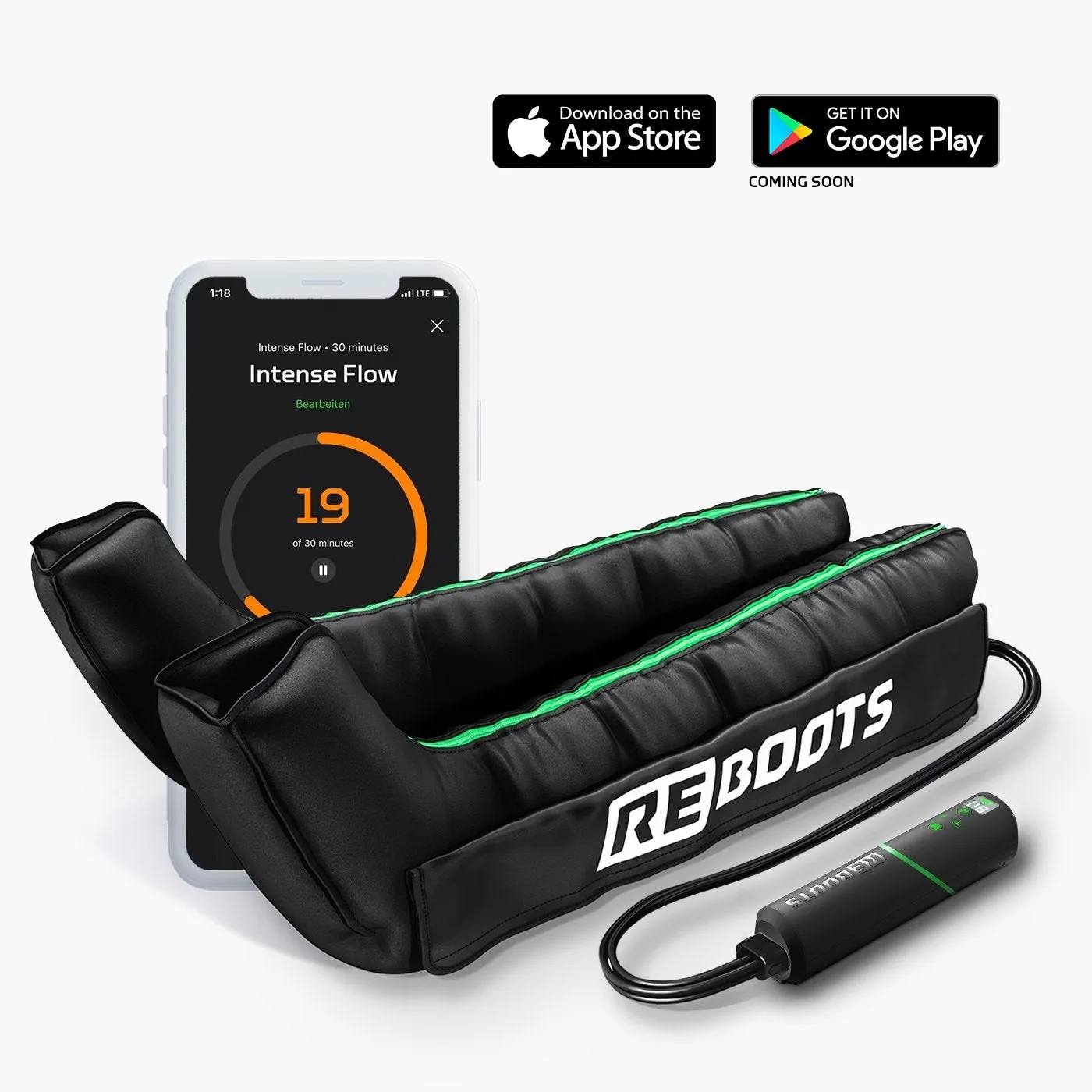 REBOOTS GO LITE RECOVERY BOOTS