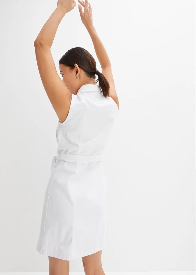 Vestido vaquero Blanco