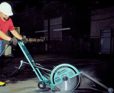 Walk-behind Cut-off Saw - Concrete